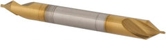 Hertel - #3/0 Plain Cut 60° Incl Angle High Speed Steel Combo Drill & Countersink - Americas Tooling