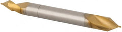 Hertel - #4/0 Plain Cut 60° Incl Angle High Speed Steel Combo Drill & Countersink - Americas Tooling