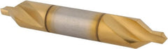 Hertel - #4 Plain Cut 60° Incl Angle High Speed Steel Combo Drill & Countersink - Americas Tooling