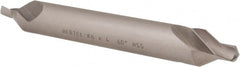 Hertel - #6 Plain Cut 60° Incl Angle High Speed Steel Combo Drill & Countersink - Americas Tooling