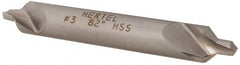 Hertel - #3 Plain Cut 82° Incl Angle High Speed Steel Combo Drill & Countersink - Americas Tooling