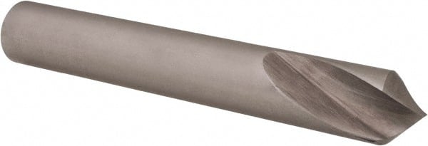 Hertel - 5/8" Body Diam, 90°, 4-1/2" OAL, High Speed Steel Spotting Drill - Americas Tooling