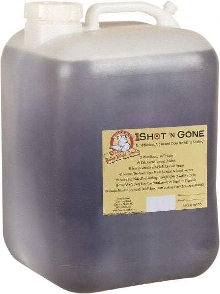 Bare Ground Solutions - 5 Gallon pail of 1 Shot Mold Inhibiting Coating - Moisture activated mold/mildew, algae, fungus prevention coating  It has zero VOC's and uses a low concentration of EPA registered chemicals. - Americas Tooling