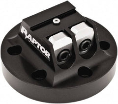 Raptor Workholding - 3/4" Jaw Width, 2" High x 4.33" Wide Dovetail Vise - For Use with 4 & 5 Axis Workholding Systems - Americas Tooling