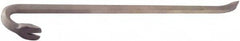 Ampco - 30" OAL Wrecking Bar - 1-9/16" Wide, Aluminum Bronze - Americas Tooling