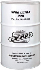 Lubriplate - 55 Gal Drum, Synthetic Gear Oil - 8°F to 420°F, 1088 SUS Viscosity at 100°F, 210 SUS Viscosity at 210°F, ISO 220 - Americas Tooling