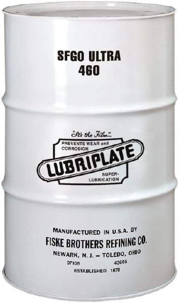 Lubriplate - 55 Gal Drum, Synthetic Gear Oil - 10°F to 380°F, 2143 SUS Viscosity at 100°F, 211 SUS Viscosity at 210°F, ISO 460 - Americas Tooling