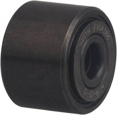 Accurate Bushing - 20mm Bore, 20mm Roller Diam x 47mm Width, Carbon Steel Sealed Yoke Cam Follower - 28,000 N Dynamic Load Capacity - Americas Tooling