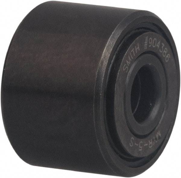 Accurate Bushing - 6mm Bore, 19mm Roller Diam x 12mm Width, Carbon Steel Sealed Yoke Cam Follower - 4,250 N Dynamic Load Capacity - Americas Tooling