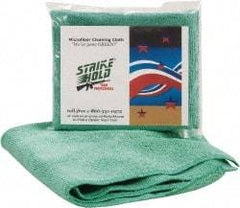 MPH Systems - Reusable Microfiber Wipes - Packet, 16" x 16" Sheet Size, Green - Americas Tooling