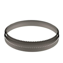 Lenox - 5 to 8 TPI, 11' 3" Long x 1" Wide x 0.035" Thick, Welded Band Saw Blade - M42, Bi-Metal, Toothed Edge - Americas Tooling