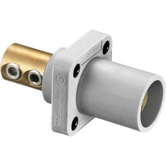 Hubbell Wiring Device-Kellems - Single Pole Plugs & Connectors Connector Type: Male End Style: Male - Americas Tooling