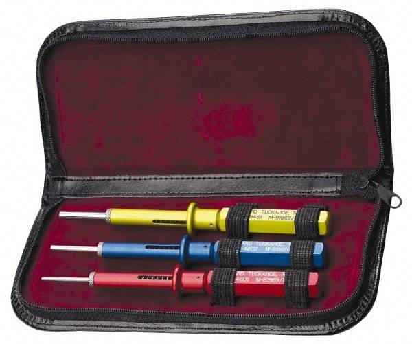 Jonard Tools - Pin Extraction Tool Set - For Use with Contact Size 12, Contact Size 16, Contact Size 20 - Americas Tooling