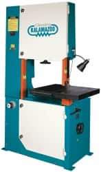 Clausing - 28 Inch Throat Capacity, Variable Speed Pulley Vertical Bandsaw - 50 to 5200 SFPM, 3 HP, Three Phase - Americas Tooling