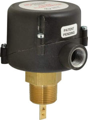 McDonnell & Miller - 160 psi, Brass Housing, General Purpose Flow Switch - 5.1 to 131.1 GPM, 120 VAC Voltage - Americas Tooling