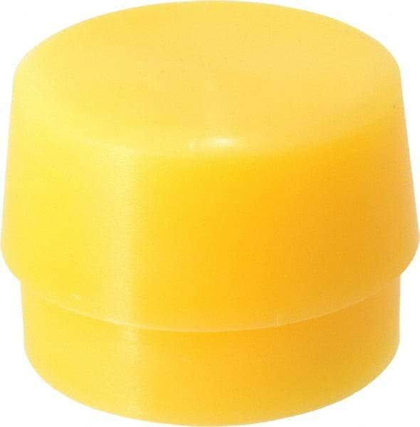 Garland - 2" Face Diam, Grade Extra Hard, Yellow Hammer Tip/Face - Plastic - Americas Tooling