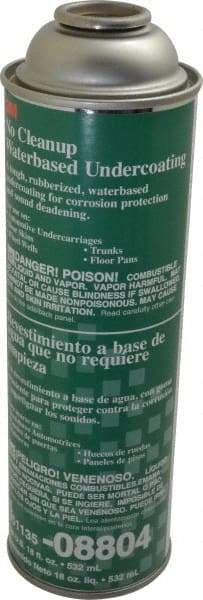 3M - 20 oz, Black, Water Based Undercoat - Comes in Aerosol Can - Americas Tooling