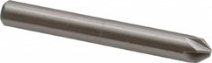 Interstate - 1/4" Head Diam, 1/4" Shank Diam, 6 Flute 82° Cobalt Countersink - Americas Tooling