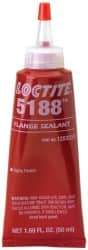 Loctite - 50 mL Tube Red Polyurethane Joint Sealant - -65 to 300°F Operating Temp, 24 hr Full Cure Time, Series 5188 - Americas Tooling