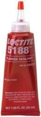 Loctite - 50 mL Tube Red Polyurethane Joint Sealant - -65 to 300°F Operating Temp, 24 hr Full Cure Time, Series 5188 - Americas Tooling