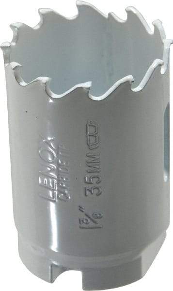 Lenox - 1-3/8" Diam, 1-1/2" Cutting Depth, Hole Saw - Carbide-Tipped Saw, Toothed Edge - Americas Tooling