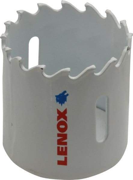 Lenox - 1-3/4" Diam, 1-1/2" Cutting Depth, Hole Saw - Carbide-Tipped Saw, Toothed Edge - Americas Tooling