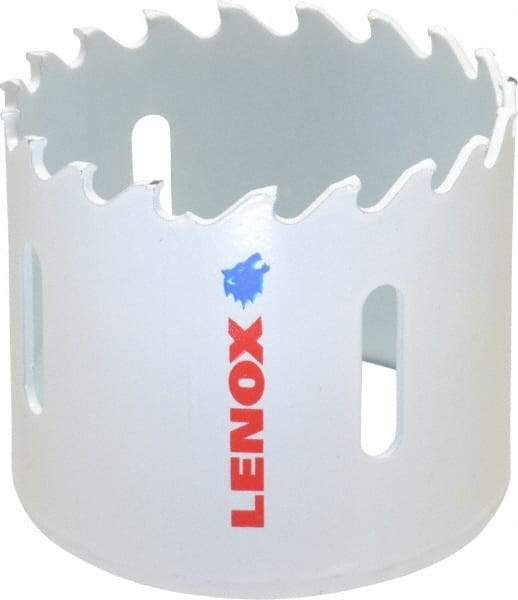 Lenox - 2-1/8" Diam, 1-1/2" Cutting Depth, Hole Saw - Carbide-Tipped Saw, Toothed Edge - Americas Tooling