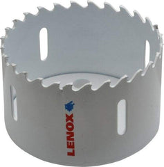 Lenox - 3" Diam, 1-1/2" Cutting Depth, Hole Saw - Carbide-Tipped Saw, Toothed Edge - Americas Tooling