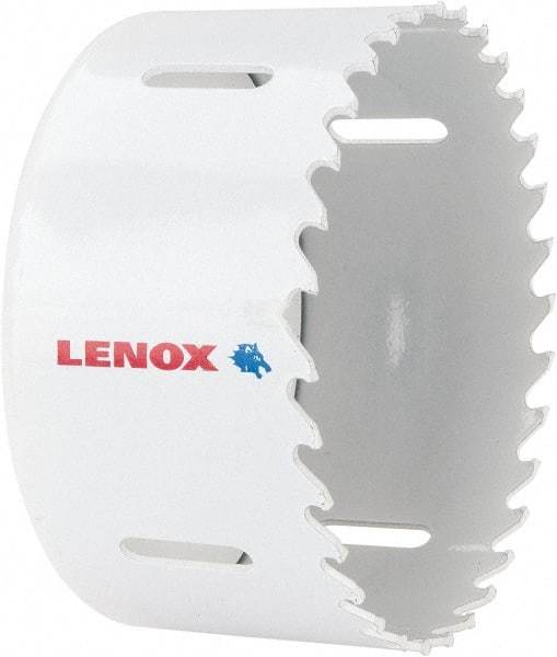 Lenox - 3-1/2" Diam, 1-1/2" Cutting Depth, Hole Saw - Carbide-Tipped Saw, Toothed Edge - Americas Tooling