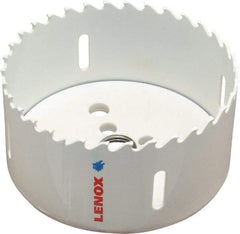 Lenox - 3-5/8" Diam, 1-1/2" Cutting Depth, Hole Saw - Carbide-Tipped Saw, Toothed Edge - Americas Tooling