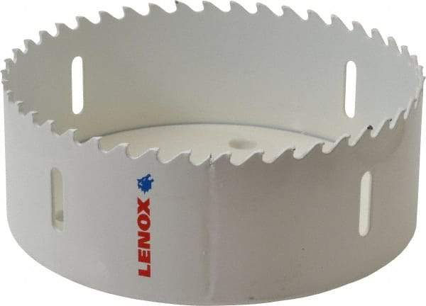 Lenox - 4-3/4" Diam, 1-1/2" Cutting Depth, Hole Saw - Carbide-Tipped Saw, Toothed Edge - Americas Tooling