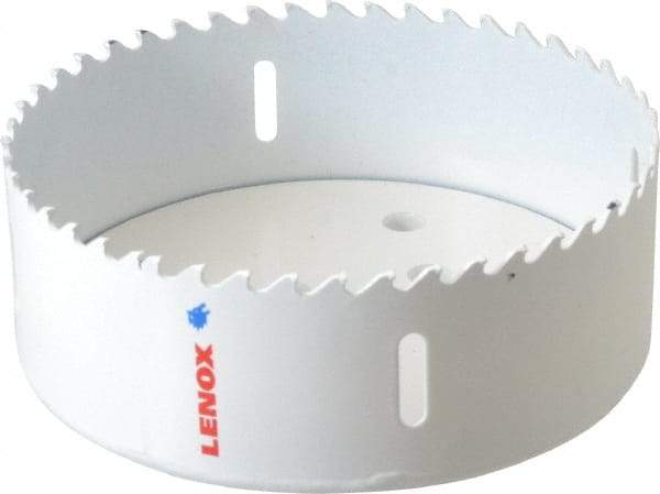 Lenox - 5" Diam, 1-1/2" Cutting Depth, Hole Saw - Carbide-Tipped Saw, Toothed Edge - Americas Tooling