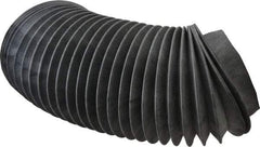 Made in USA - 24 Inch Long, 0.04 Inch Thick, Nylon Airtight Molded Bellows - 4-1/2 Inch Inside Diameter - Americas Tooling