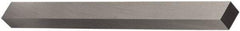 DORMER - M2 Cobalt Square Tool Bit Blank - 7/16" Wide x 7/16" High x 3-1/2" OAL, 2 Beveled Ends, 15° Bevel Angle - Exact Industrial Supply