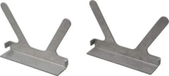 Gibraltar - 5" Jaw Width, Aluminum, Vise Jaw Cap - Press On Attachment - Americas Tooling