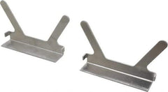 Gibraltar - 5-1/2" Jaw Width, Aluminum, Vise Jaw Cap - Press On Attachment - Americas Tooling