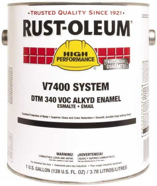 Rust-Oleum - 1 Gal National Blue Gloss Finish Alkyd Enamel Paint - 230 to 425 Sq Ft per Gal, Interior/Exterior, Direct to Metal, <340 gL VOC Compliance - Americas Tooling