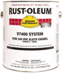 Rust-Oleum - 1 Gal National Blue Gloss Finish Alkyd Enamel Paint - 230 to 425 Sq Ft per Gal, Interior/Exterior, Direct to Metal, <340 gL VOC Compliance - Americas Tooling