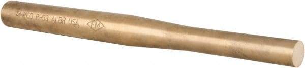 Ampco - 1/2" Pin Punch - 8" OAL, Aluminum Bronze - Americas Tooling