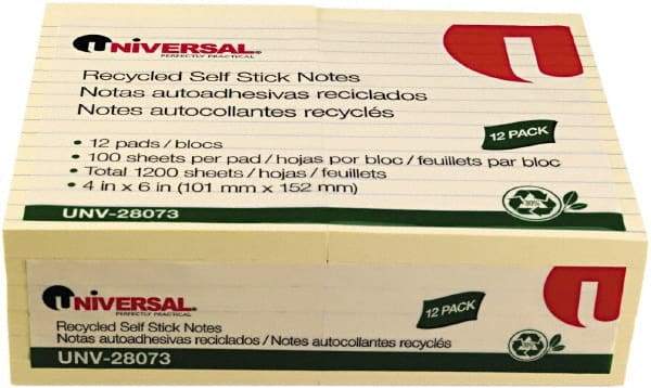 UNIVERSAL - Self-Stick Note & Page Flag Dispensers Size: 4" x 6" - Americas Tooling