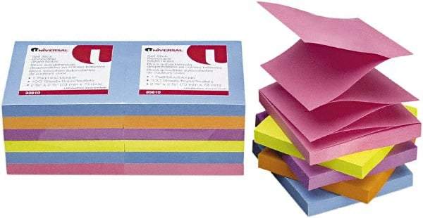 UNIVERSAL - Self-Stick Note & Page Flag Dispensers Size: Pop-Up For Use With: Pop-Up Dispenser - Americas Tooling