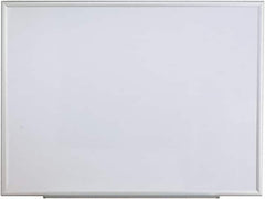 UNIVERSAL - 36" High x 48" Wide Erasable Melamine Marker Boards - Aluminum Frame, 49.6" Deep, Includes Mounting Kit - Americas Tooling