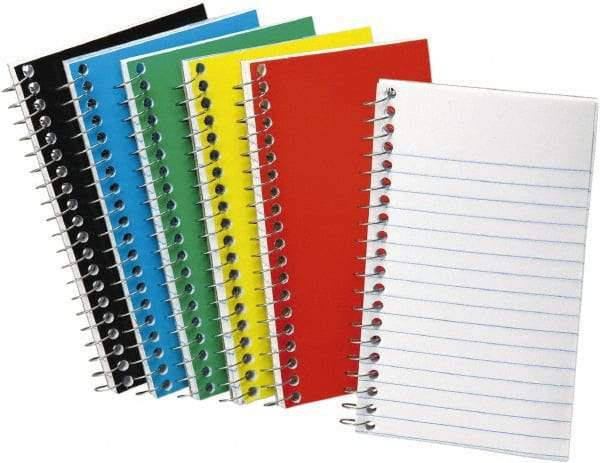 AMPAD - 50 Sheet, 5 x 3", Narrow Memo Book (Top Bound) - Assorted Colors - Americas Tooling