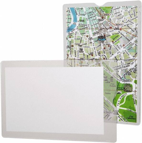 OXFORD - 50 Piece Clear Sheet Protectors-Envelopes - 8" High x 5" Wide - Americas Tooling