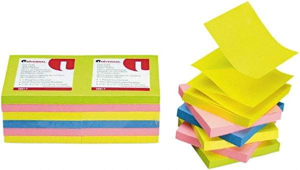 UNIVERSAL - Self-Stick Note & Page Flag Dispensers Size: Pop-Up For Use With: Pop-Up Dispenser - Americas Tooling