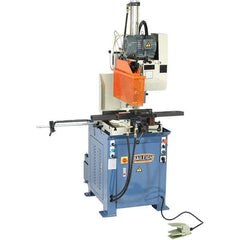 Baileigh - 4 Cutting Speeds, 17" Blade Diam, Cold Saw - 35 & 120 RPM Blade Speed, Floor Machine, 3 Phase, Compatible with Ferrous Material - Americas Tooling