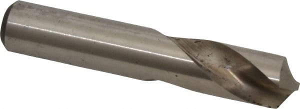 Cleveland - 3/8" Body Diam, 118°, 2" OAL, High Speed Steel Spotting Drill - Americas Tooling