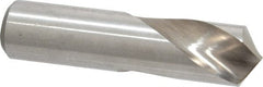 Cleveland - 1/2" Body Diam, 118°, 2" OAL, High Speed Steel Spotting Drill - Americas Tooling