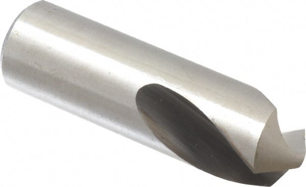 Cleveland - 3/4" Body Diam, 118°, 2-1/4" OAL, High Speed Steel Spotting Drill - Americas Tooling