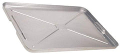 Plews - 26" Long x 17-3/4" Wide x 1" High, Oil Drip Pan - Galvanized Steel - Americas Tooling